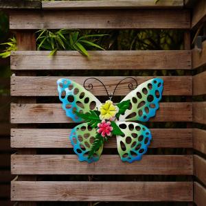 Wholesale OEM / ODM Metal Butterfly Garden Decor exquisite Outdoor Metal Butterflies from china suppliers