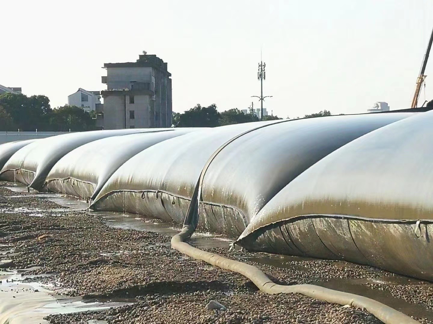 High Temperature Resistance Geotextile Tubes Filter Bags For Industrial