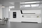 Customized Size Stainless Steel Kitchen Cabinet PVC Membrane Beach House