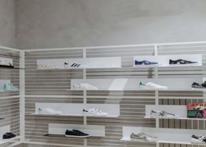 Wholesale Saves Space Wall Mounted Shoe Display With Iron Material Strong Bearing Capacity from china suppliers