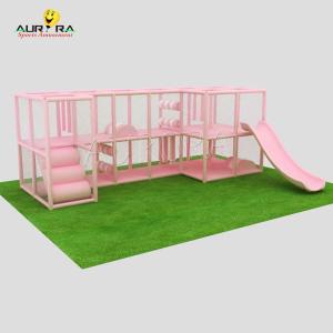 Wholesale Playground Indoor Soft Play Equipment Kids Girl Theme With Slides from china suppliers