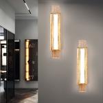 Nordic Luxury crystal wall lamp living room bedroom bedside restaurant corridor