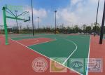 Green Grass Silicon PU Outdoor Sports Field Surface Excellent Slip Resistance