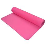 Pink Colour Double Layer TPE Non Slip Yoga Mat for Home Gym for Women Men, 72” x