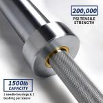 Factory Price Hard Chrome Sleeve 7ft Olympic Barbell Weight For 2" Olympic