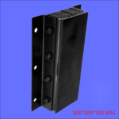 CE Black Color Dock Leveler Bumper 1 Year Warranty