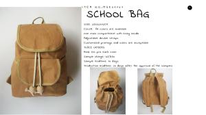 Wholesale ECO-Friendly washable kraft paper school bag from china suppliers
