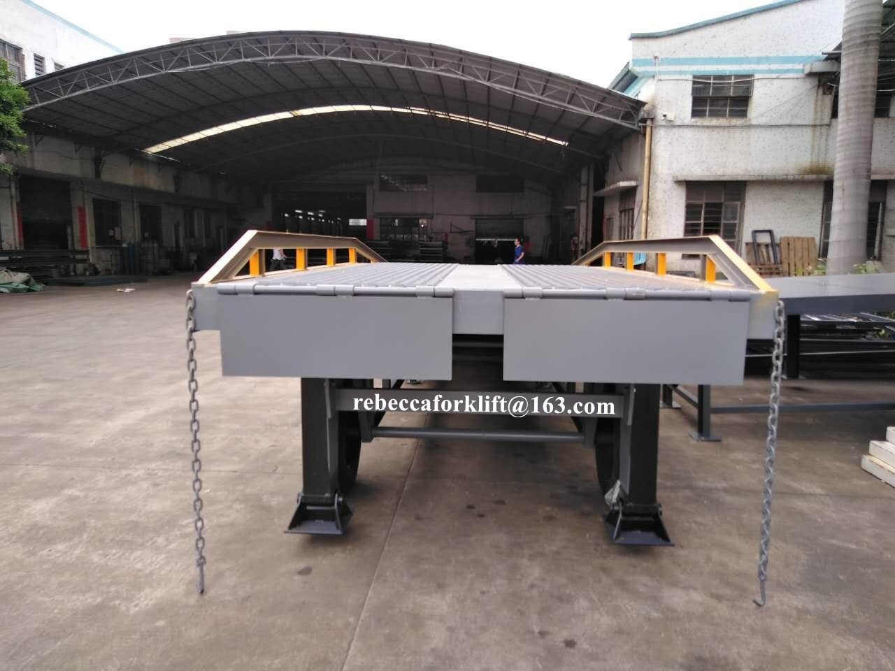 Movable Container Yard Ramp 6 Ton Capacity Blue Red Green Yellow Appearance