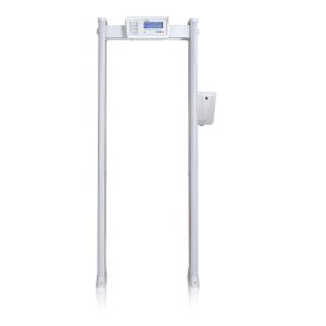 Wholesale 3.7 inch LCD Display Walk-through Metal Detector Infrared Temperature Detector Door from china suppliers