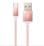 Pisen nylon double-side rapid USB cable for Android, Pisen rapid USB cable for