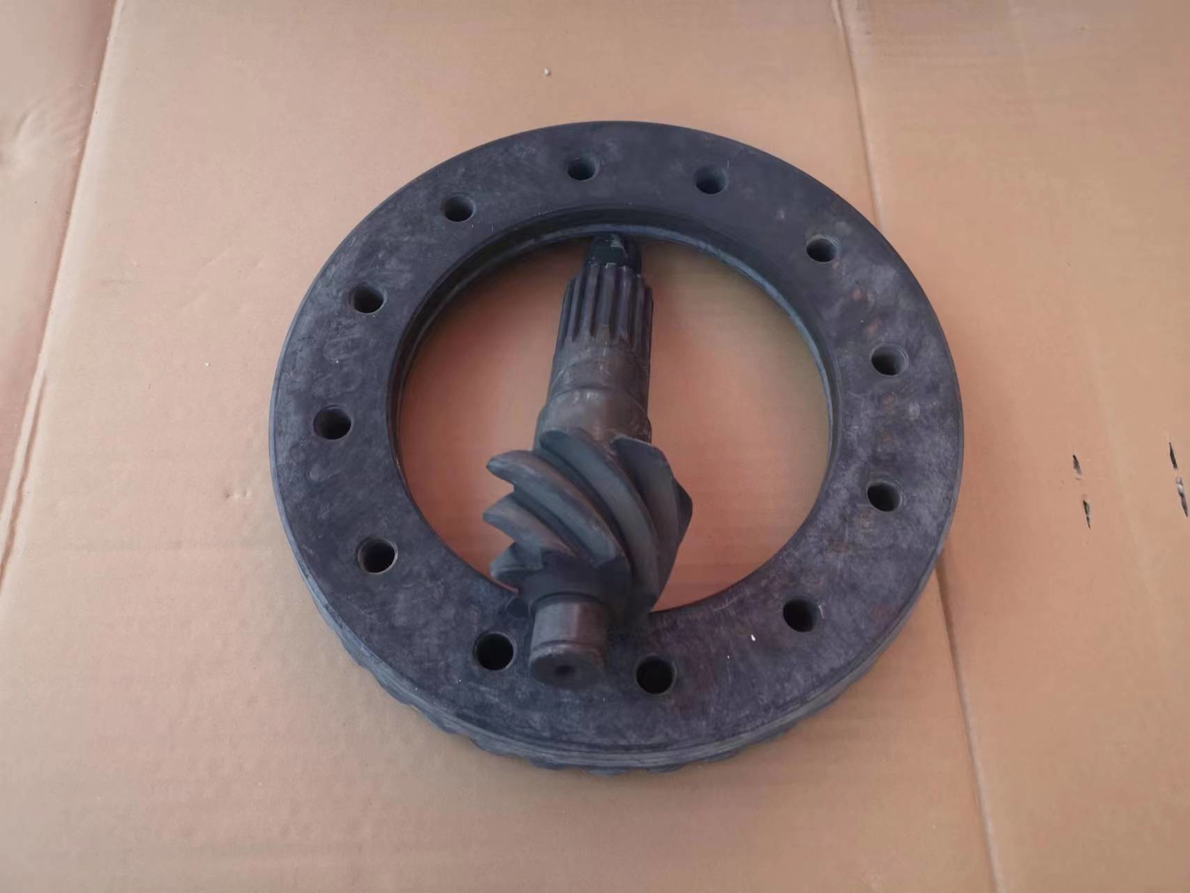 8970831260 Final Gear Ratio 41/7 Outer Diameter 320mm Isuzu NLR NMR Model Equip Flange Gear 16T Crown And Pinion