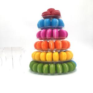 Wholesale 6 tiers macaron stands used on wedding or party without acrylic from china suppliers
