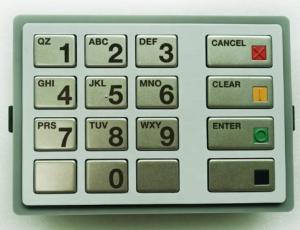 China 49-249443-707A 49249443707A Diebold EPP7 ATM Machine Keyboard ATM Spare Parts on sale