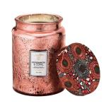 Wedding Scented Jar Candle Glass Candle Holder 16 Oz Customized Fragrance