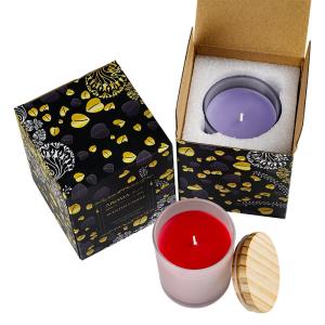 Wholesale Large Pillar Glass Jar Scented Candle Scented Soy Wax Candles For Meditation Gift from china suppliers