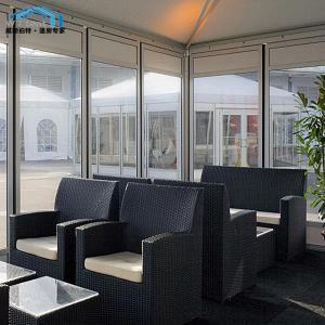 Wholesale Customized Tent Replacement Parts Glass Wall , Reliable Party Tent Parts from china suppliers
