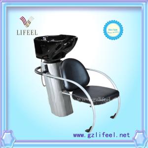 Wholesale fashional beauty salon furniture Black shampoo chairs from china suppliers