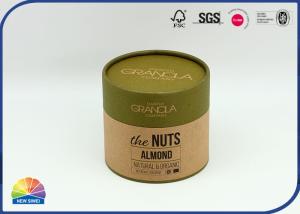 Wholesale Kraft Paper Core Cardboard Cylinder Tube Food Packaging 4c UV Print from china suppliers