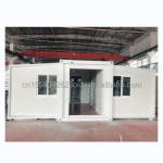 Wooden 2 3 4 5 Bedroom Prefabricated Villa Customized Color Design 20ft 40ft