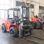 4WD 78KW Articulated Forklift Truck Manufacturer with Yunnei Engine