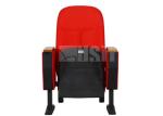 Confortable Red Color Padded Church Chairs Center To Center 580mm Size