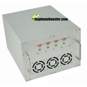Wholesale 4 Bands 400W GSM DCS 3G High Power Mobile Phone Jammer Blocker For Prison/Military Jamming Range 100~300 meters from china suppliers