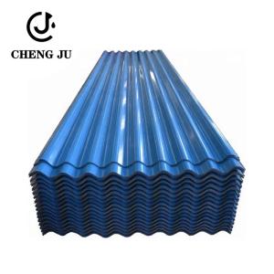 Wholesale Corrugated Galvanized Steel Roofing Sheets Blue Color Corrugate Roofing Steel Sheet Tiles from china suppliers