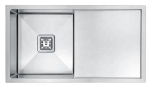 Wholesale Drop In One Bowl Prep Stainless Steel Kitchen Sink With Drainboard from china suppliers