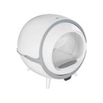 Fully Enclosed Anti Deodorant Cat Toilet Pet Cat Litter Box With Lid 220V