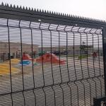 358 High Security Mesh Fencing Curves Anti Corrosion 12.7mm*76.2mm Mesh Fence