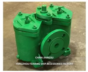 Wholesale DUPLEX OIL FILTER INCLUDING FILTER ELEMENTS FH16032 CB/T425 FLANGE TO FLANGE -195mm FLANGE OD140, FLANGE PCD-100m from china suppliers