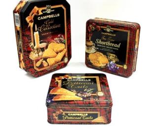 Wholesale Custom Printed Cookie Tin for Sale from china suppliers