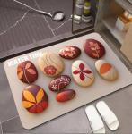 Expansion Air Stone Bathroom Floor Mat Cartoon Pebble Diatom Mud Floor Mat
