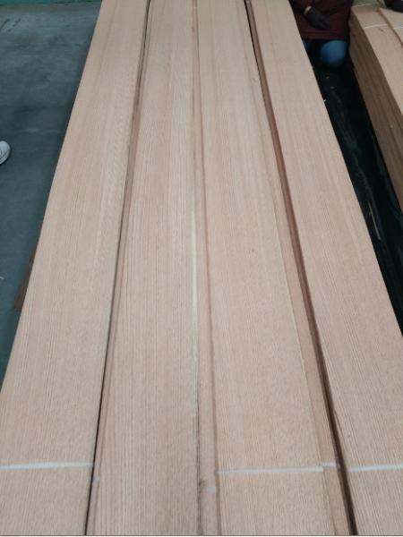 Rift Cut American Red Oak Natural Wood Veneer for Furniture Door Panels