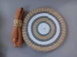 Hot Sale Eco- friendly Handmade Natural Water Hyacinth Woven Table Placemat