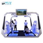 Interactive 9D Virtual Reality Simulator 4 Players VR Battle Gun Shooting