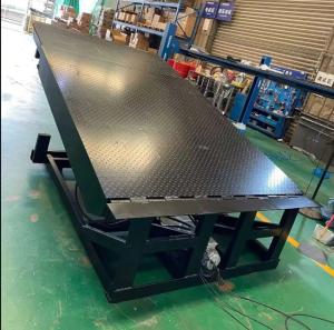 Wholesale 16mm Thickness Telescopic Lip Dock Leveler Hydraulic Dock Leveler from china suppliers