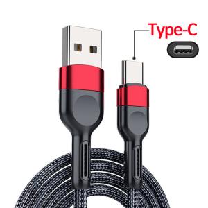 Wholesale Aluminum Alloy 480mbps Fast Charger Cable 3A Black Red Blue Color from china suppliers