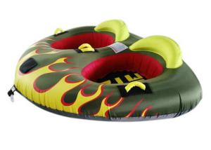 Wholesale Customized PVC Inflatable Water Toys / 2 - Riders Towable Water Tubes from china suppliers
