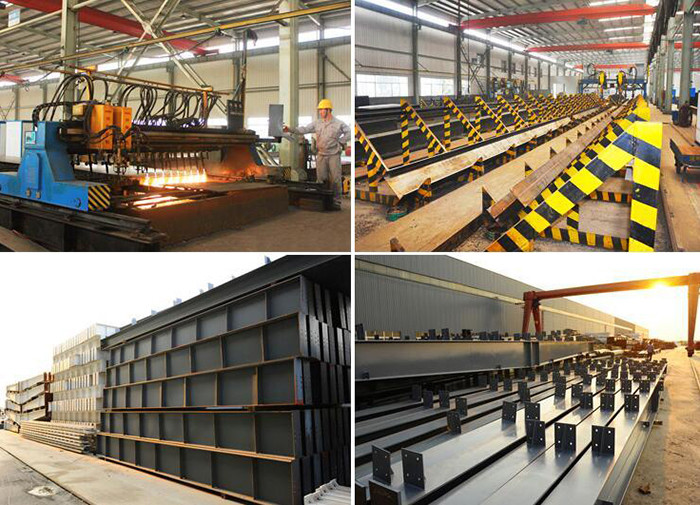 Prefabricated Steel Structure Frame Warehouse Building With Mezzanine Floor Insulation Roof Wall