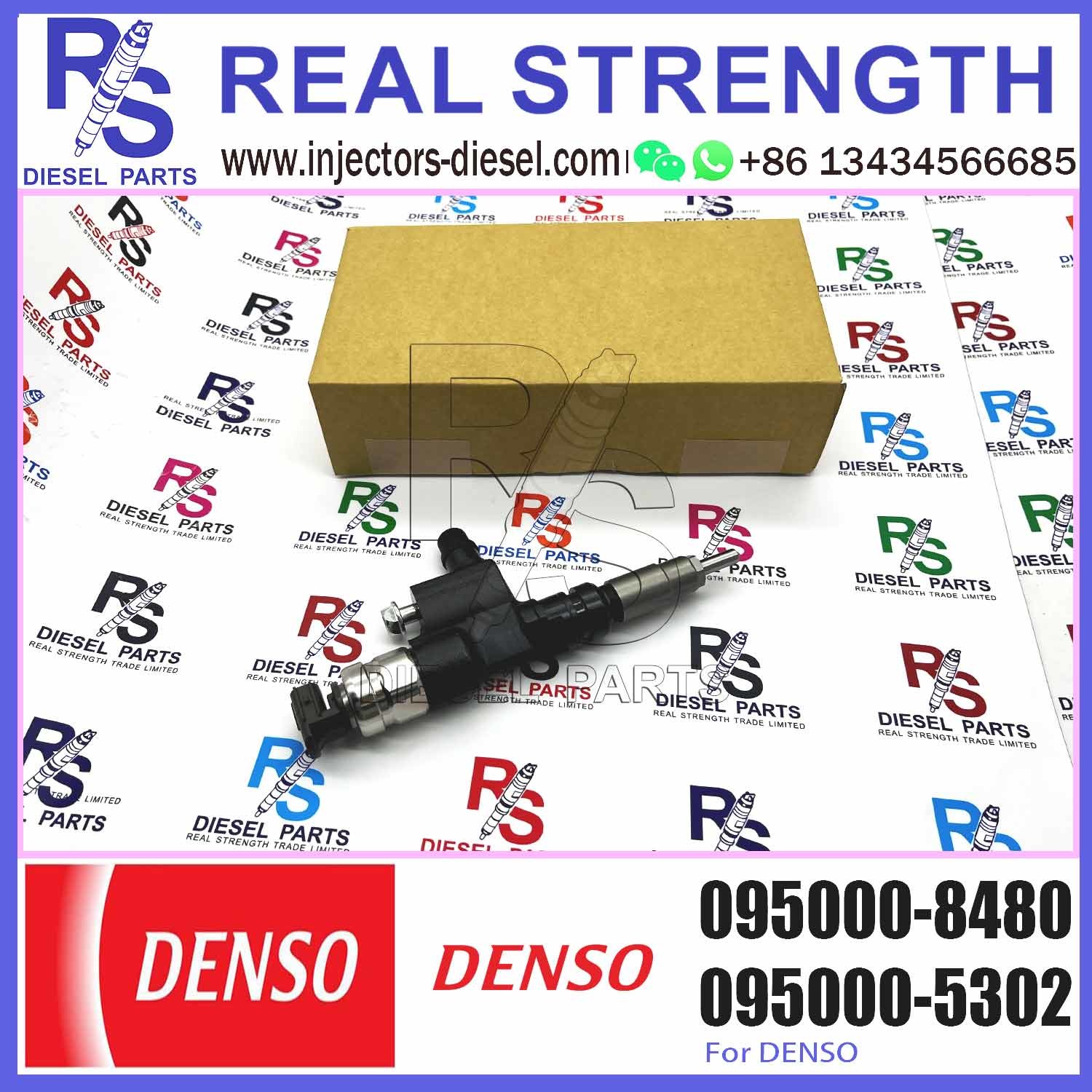 New Diesel Fuel Injector 095000-8480 For HI-NO N04C 23670-78070 23670-79086