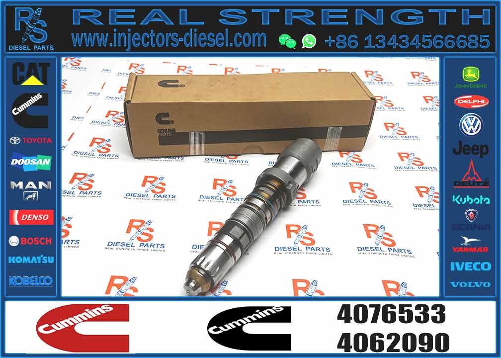High quality machinery Engine parts diesel injector 4076533 fuel injector