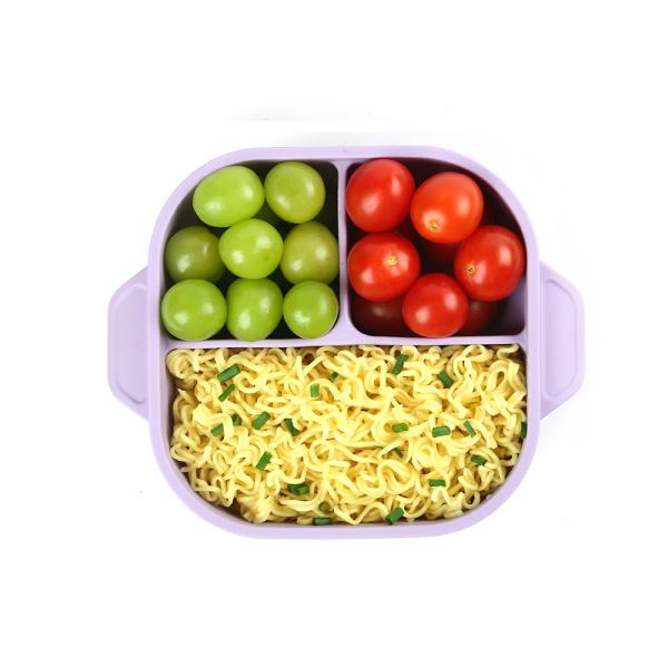 Waterproof Baby Silicone Feeding Bowl Nonslip Tableware Newborn Training With