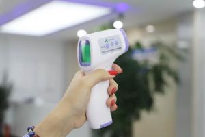 Wholesale 32 Units AA*2 Battery Non Contact Forehead Thermometer from china suppliers