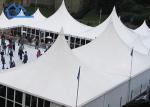 Waterproof White High Wind Resistant Transparent Pagoda Party High Peak Tents