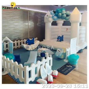 Wholesale White Bouncy Castle White Soft Play Sets Playground Equipment Indoor Soft Play Party from china suppliers