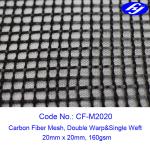 20MM X 20MM Carbon Fiber Mesh Fabric Sustainable Concrete For Structure