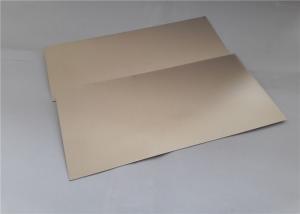 Wholesale Satin Surface Appearance Painted Aluminum Sheets , Satin Anodised Aluminium Sheet With Profective Film from china suppliers