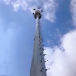 Tower Monopole 25 Meter 30 40M 50M Radio Antenna Signal Galvanized Steel Cell