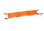 CE Patient Transfer PVC Sheet Adjustable Ambulance Scoop Stretcher